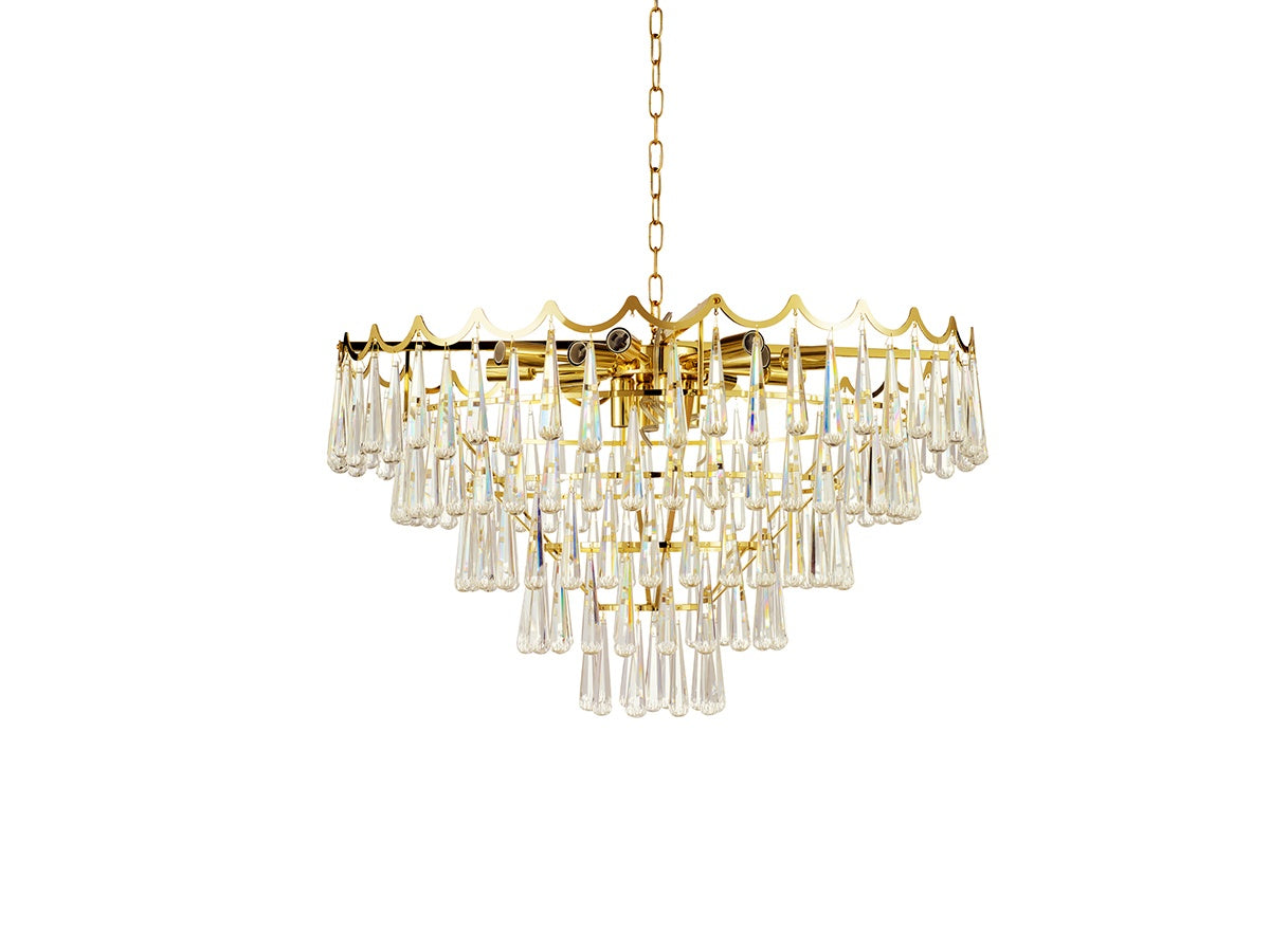 Diana Crystal Chandelier — Round