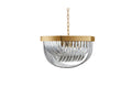 Gold Crystal Pendant Light
