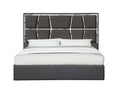 Degas Queen Bed in Charcoal