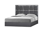 Degas Queen Bed in Charcoal