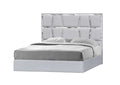 Degas Queen Bed in Silver Grey