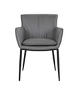 Kani Charcoal Grey Dining Armchair