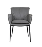 Kani Charcoal Grey Dining Armchair