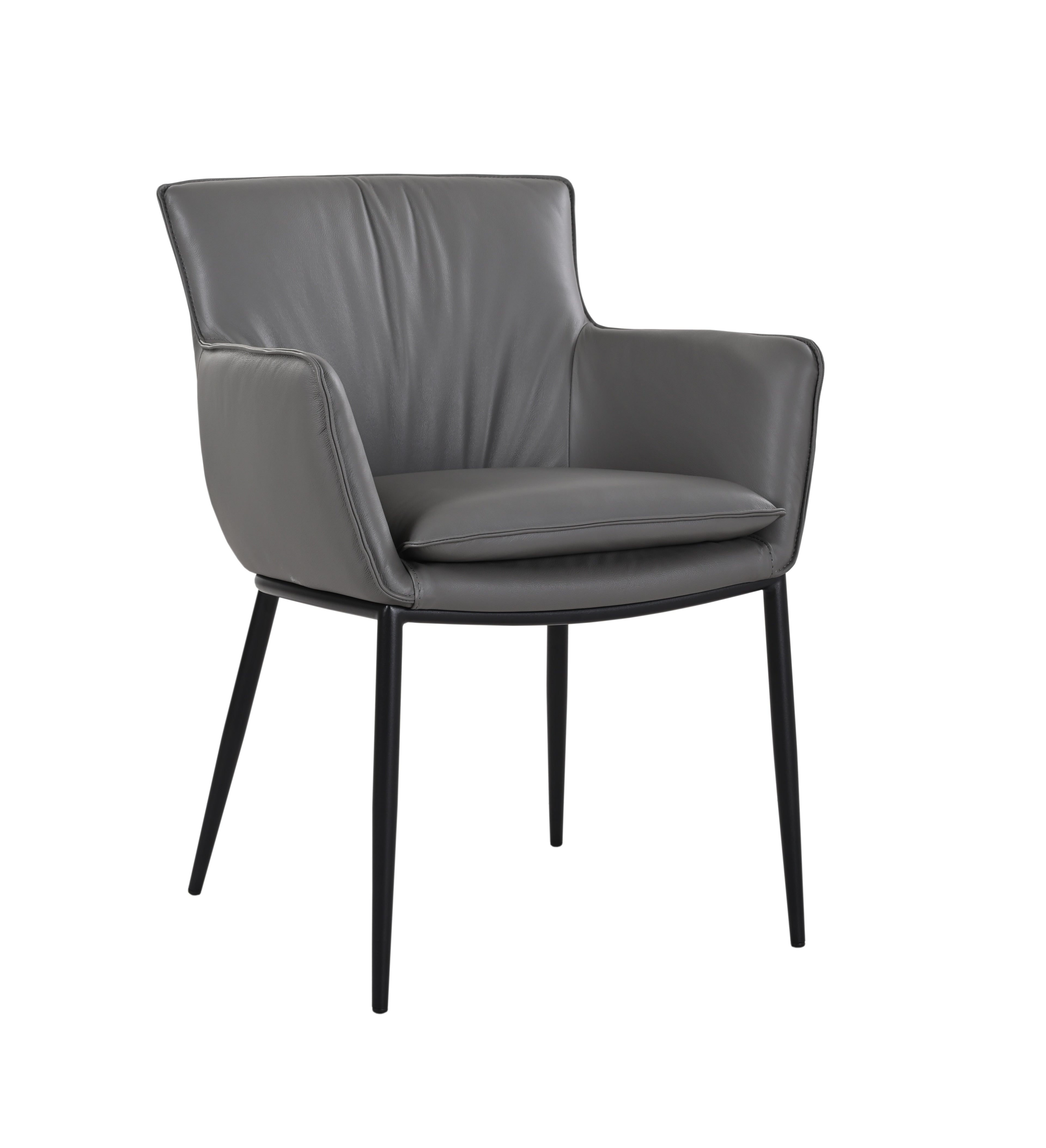 Kani Charcoal Grey Dining Armchair