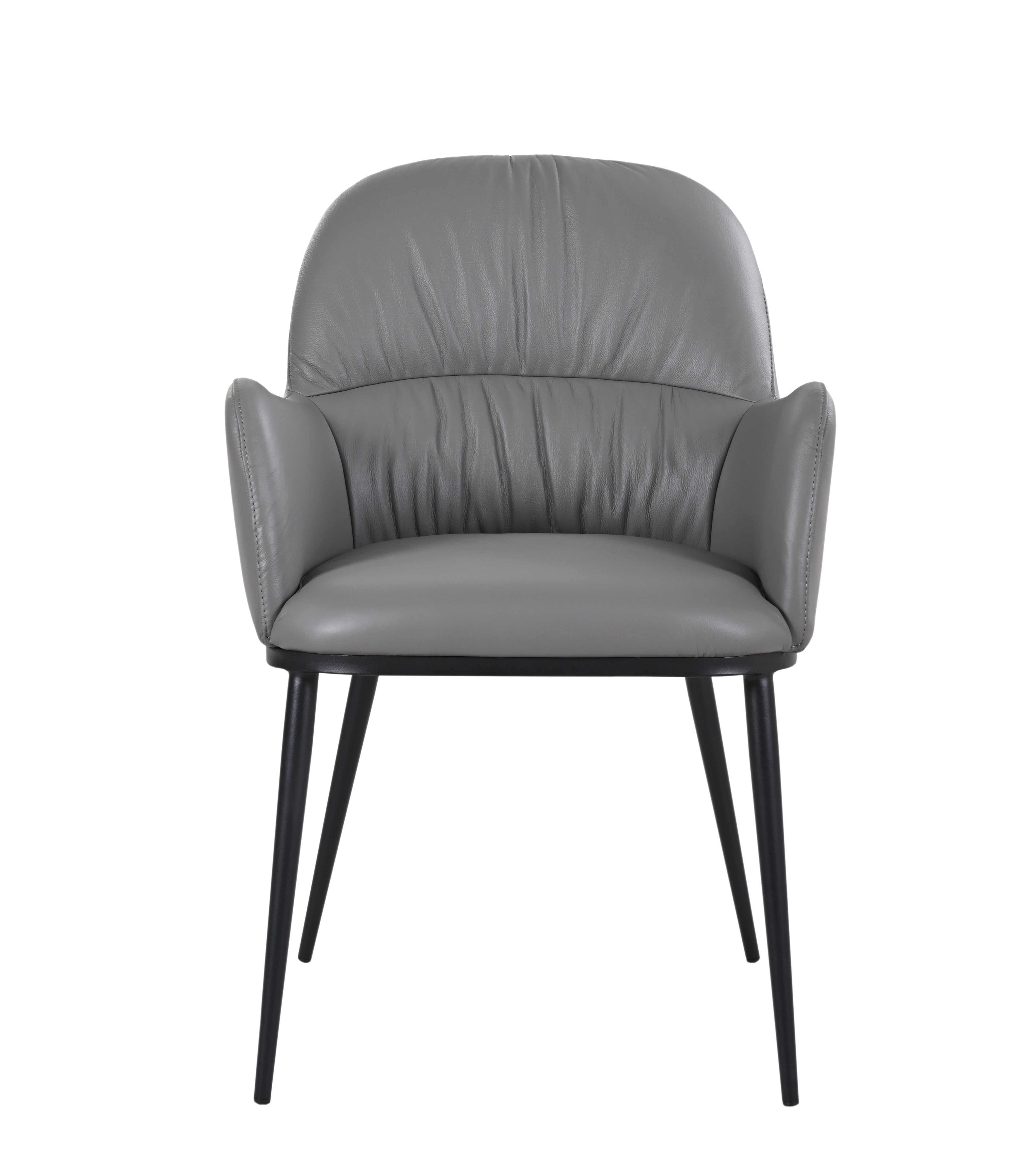 Kora Charcoal Grey Dining Armchair