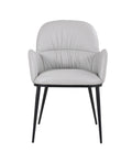 Kora Pewter Dining Armchair