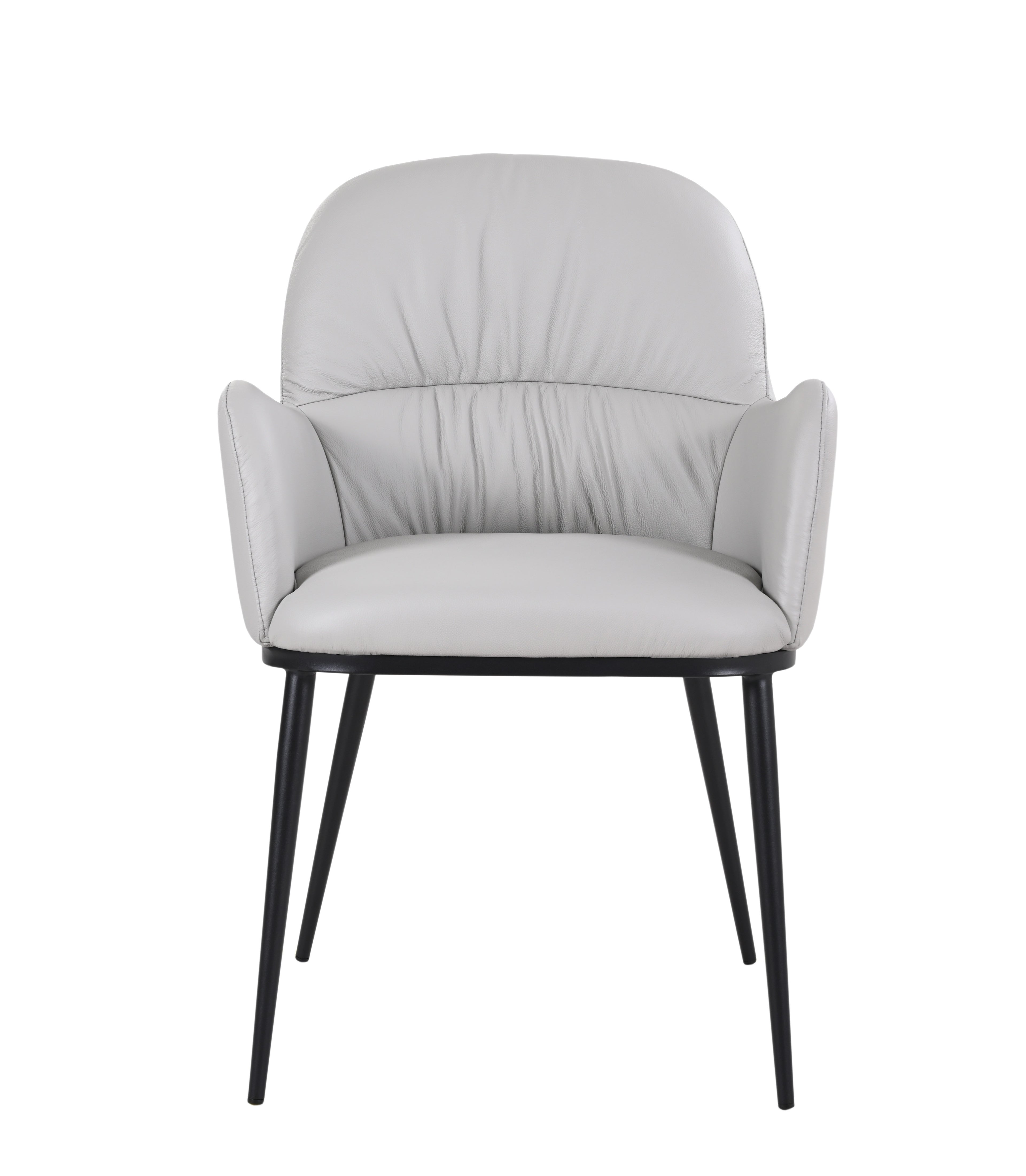 Kora Pewter Dining Armchair