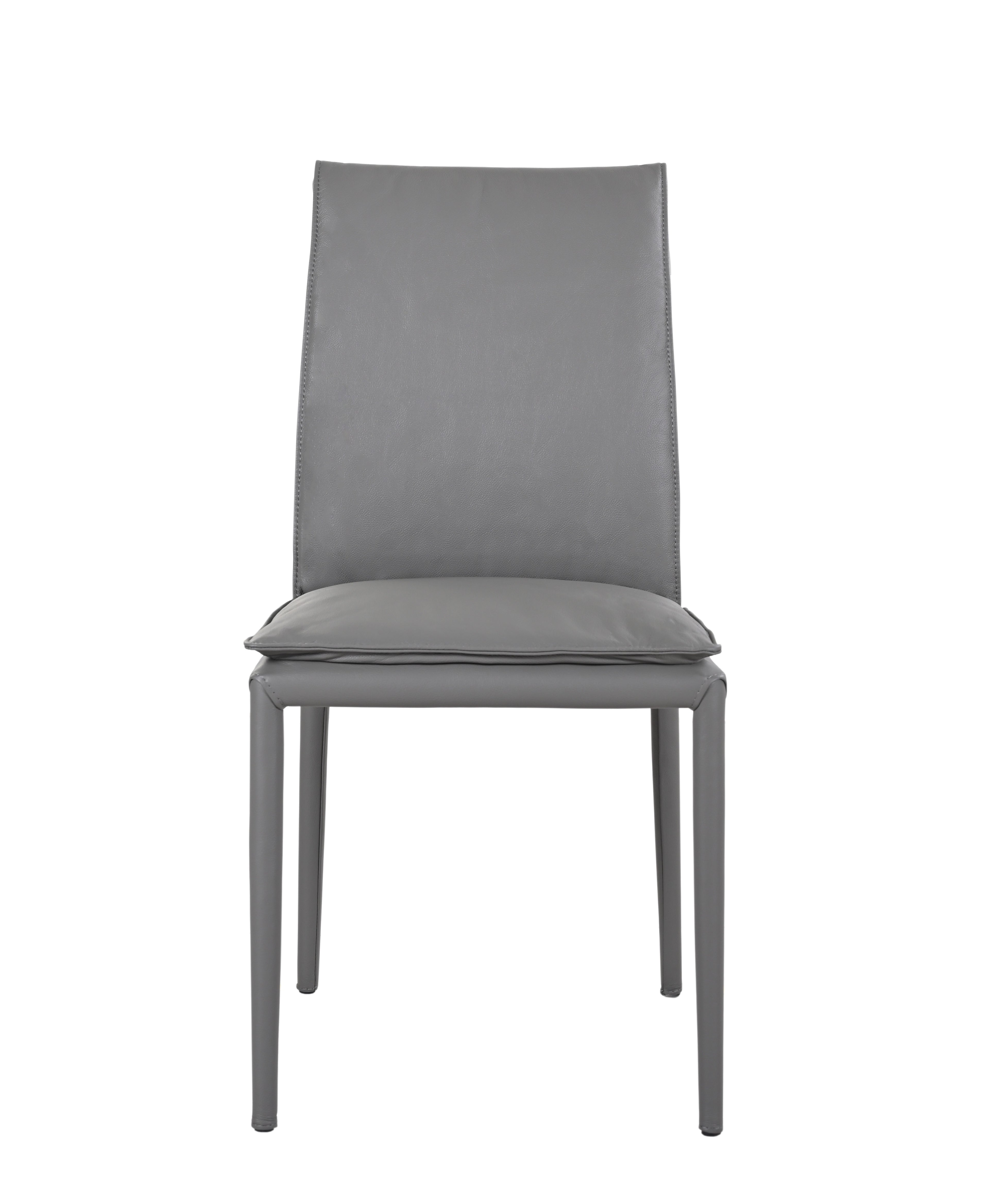 Togo Charcoal Grey Dining Chair