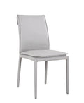 Togo Pewter Dining Chair