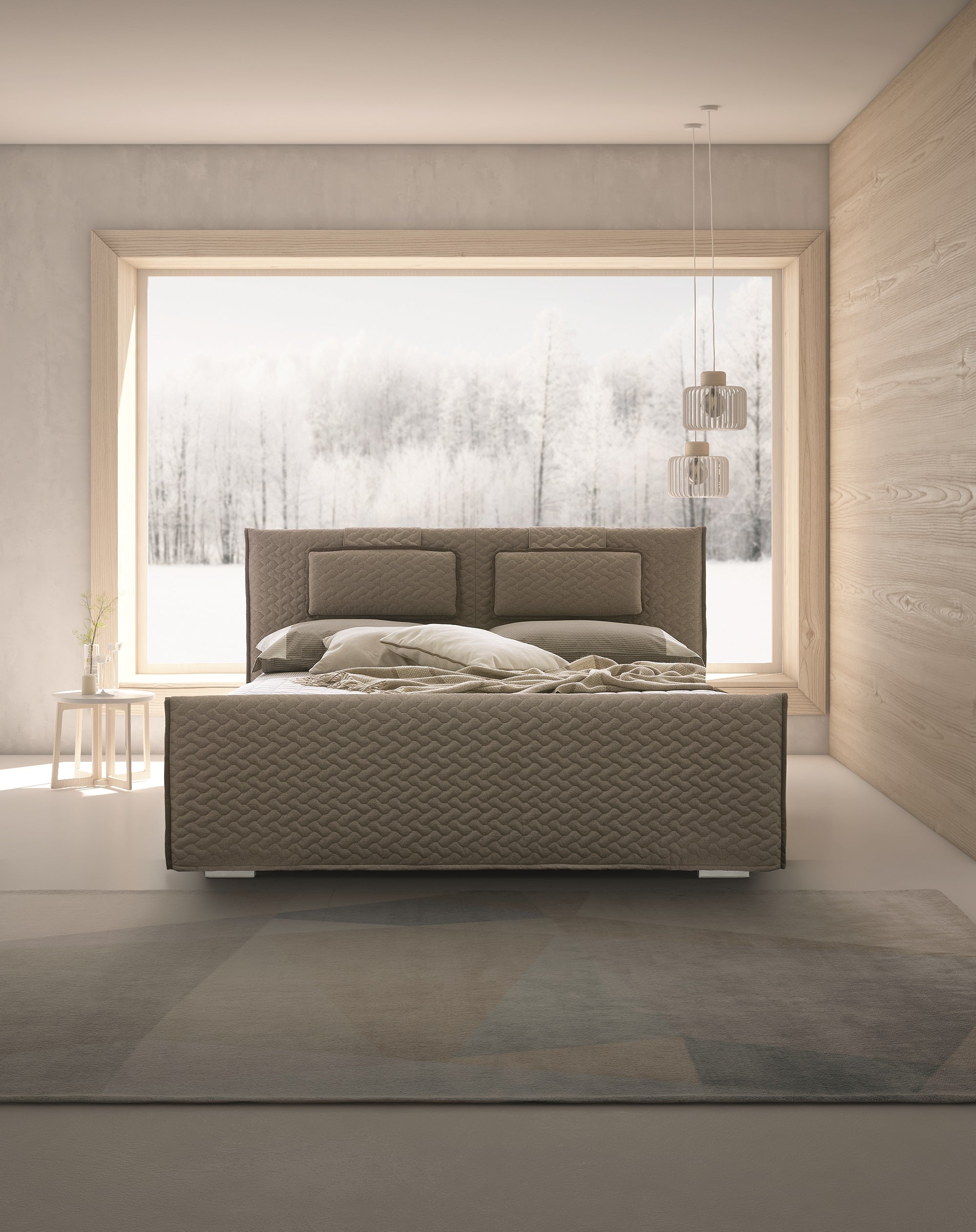 Evergreen Queen Bed