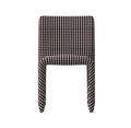 Metal-Frame Fabric-Upholstered Dining Chair