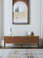 Titanium-Accented Media Console
