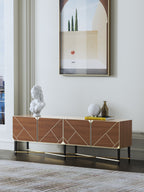 Titanium-Accented Media Console