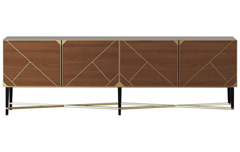 Titanium-Accented Media Console