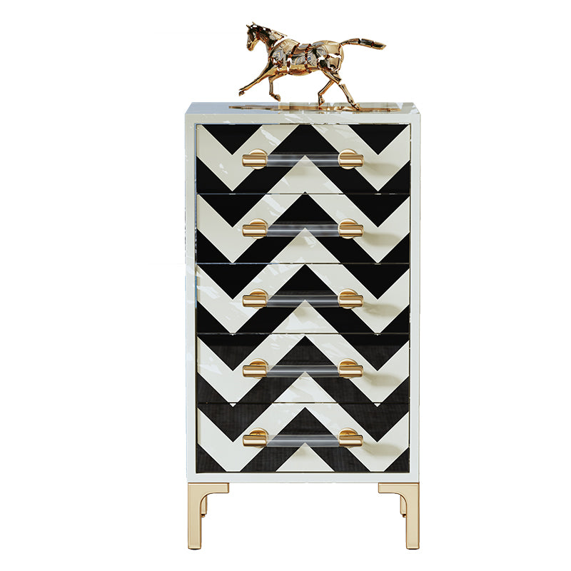 Bright-Finish Accent Chest with Stainless Steel Hardware