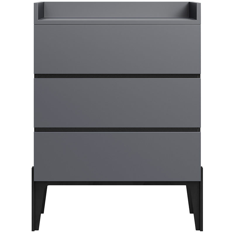 Oak and Rock-Plate Accent Chest