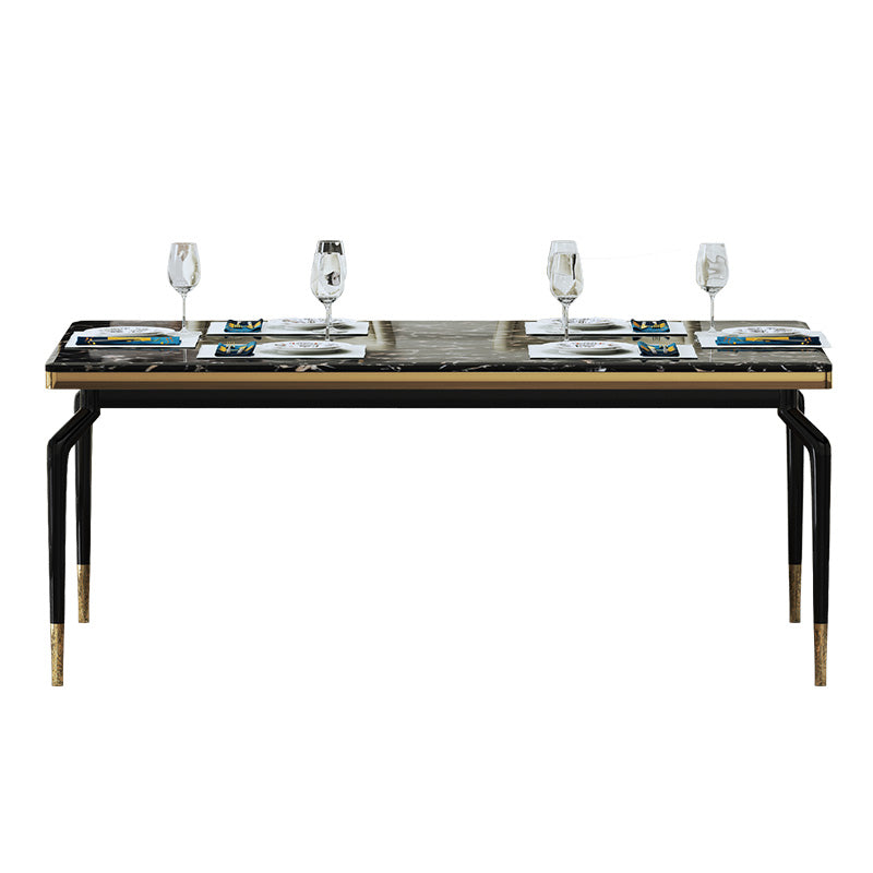 Black And White Dining Table