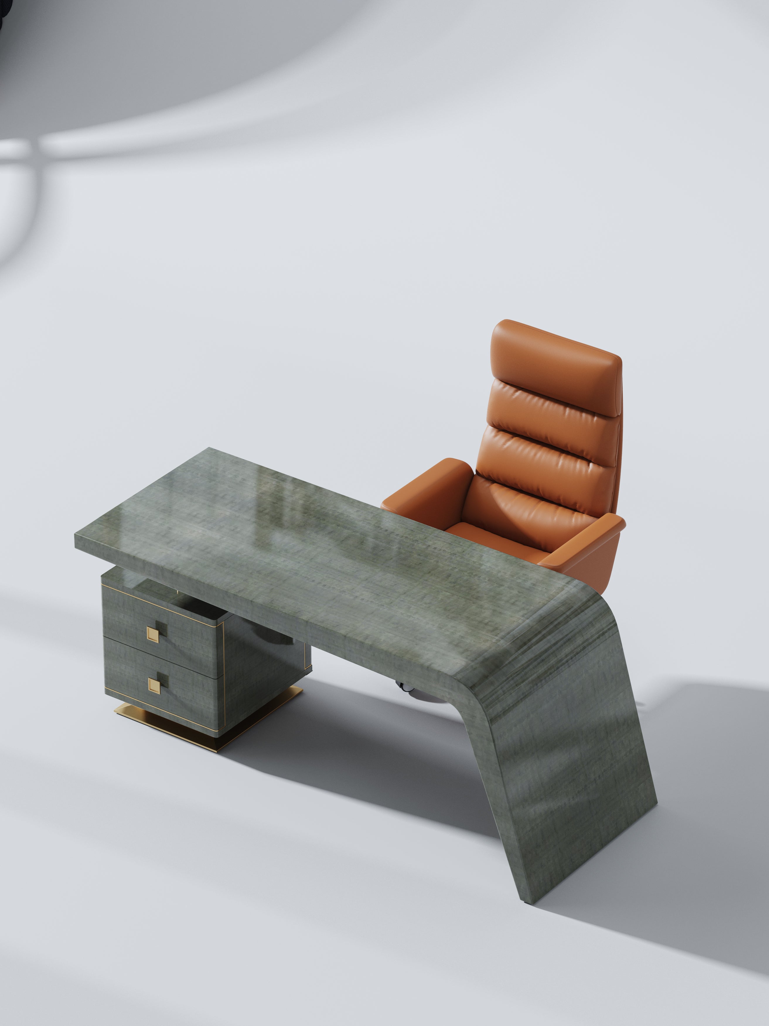 Stainless Steel Office Desk