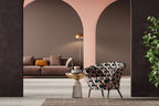 Fabric Low-Profile Lounge Chair