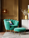 Lounge Chair with Ottoman