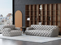 Leather Sofa and Lounge Chair Living Room Set