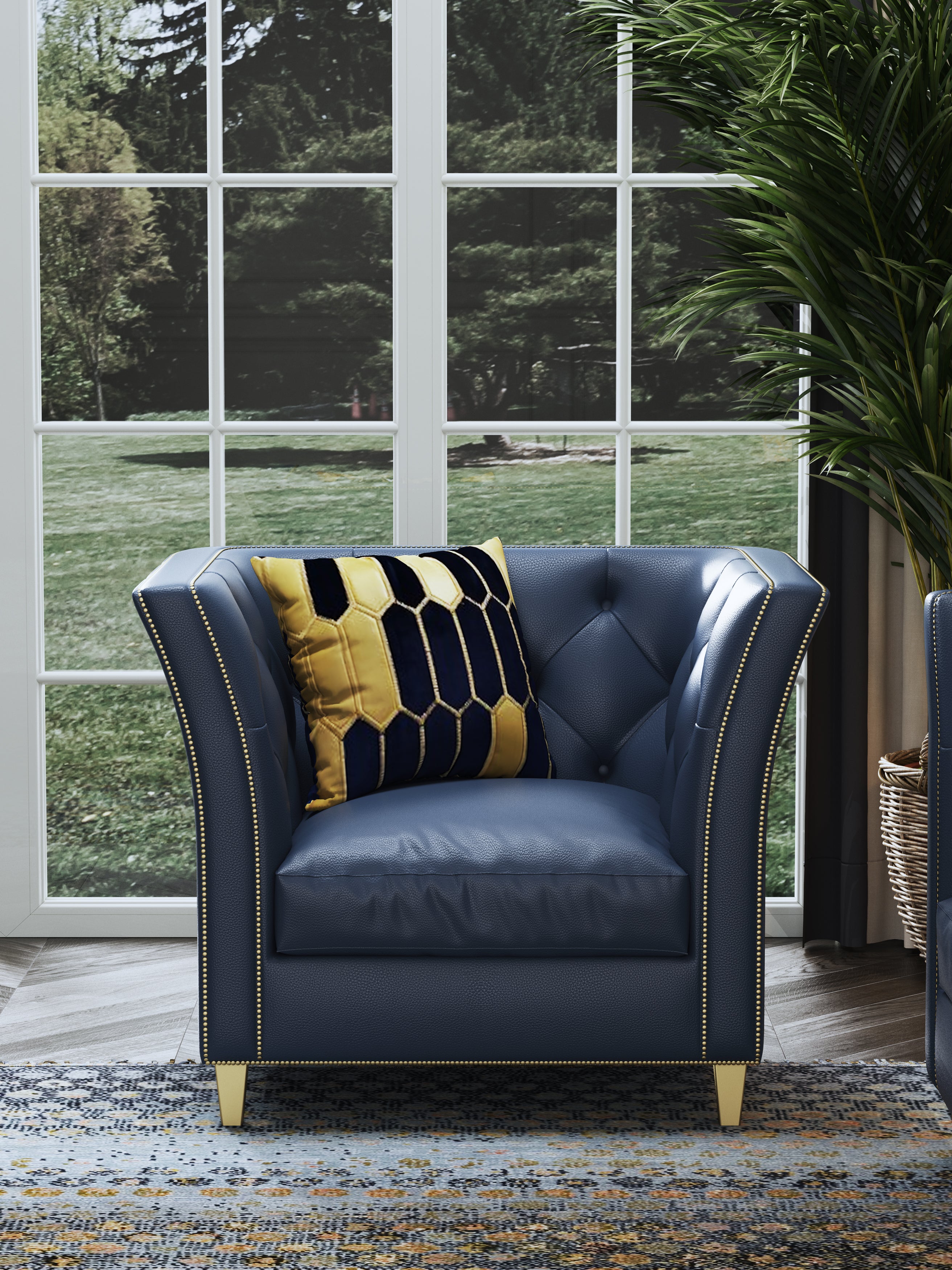 upholstery One-Seater Sofa 7