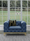 Leather One-Seater Sofa