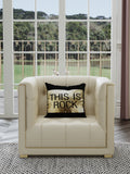 Microfiber Leather One-Seater Sofa