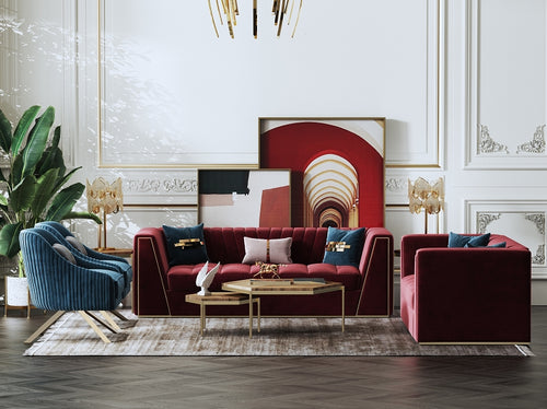 2 – Four-Piece-R Living Room SET