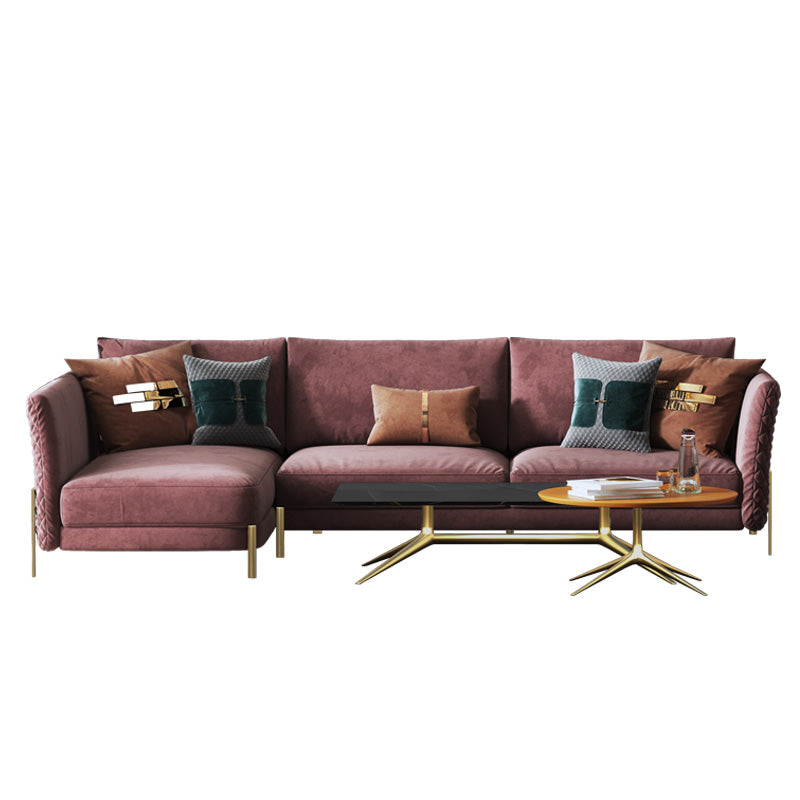 Fabric-Upholstered Three-Seater Sofa