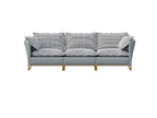 Fabric-Upholstered Three-Seater Sofa