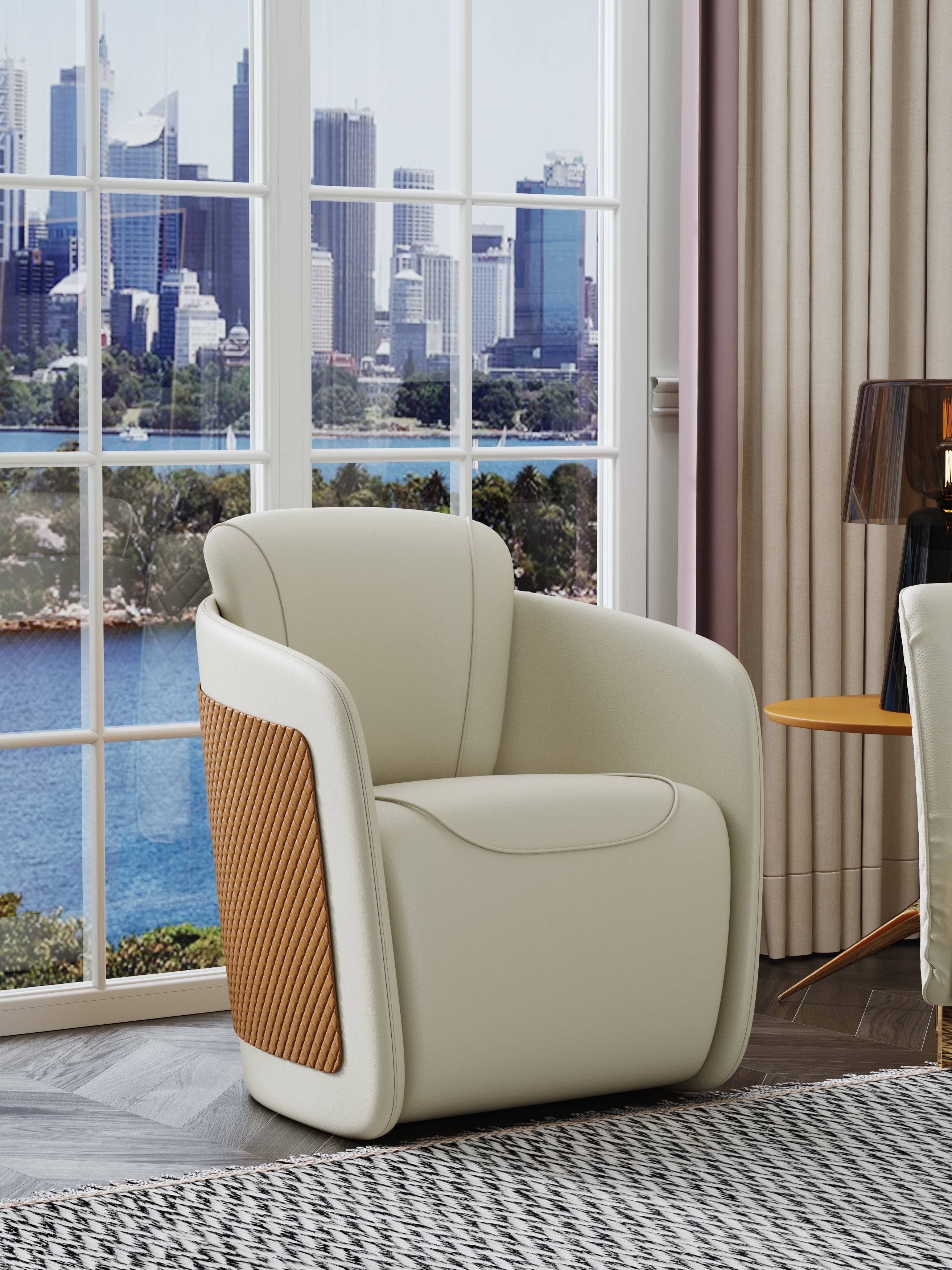 upholstery One-Seater Sofa 4