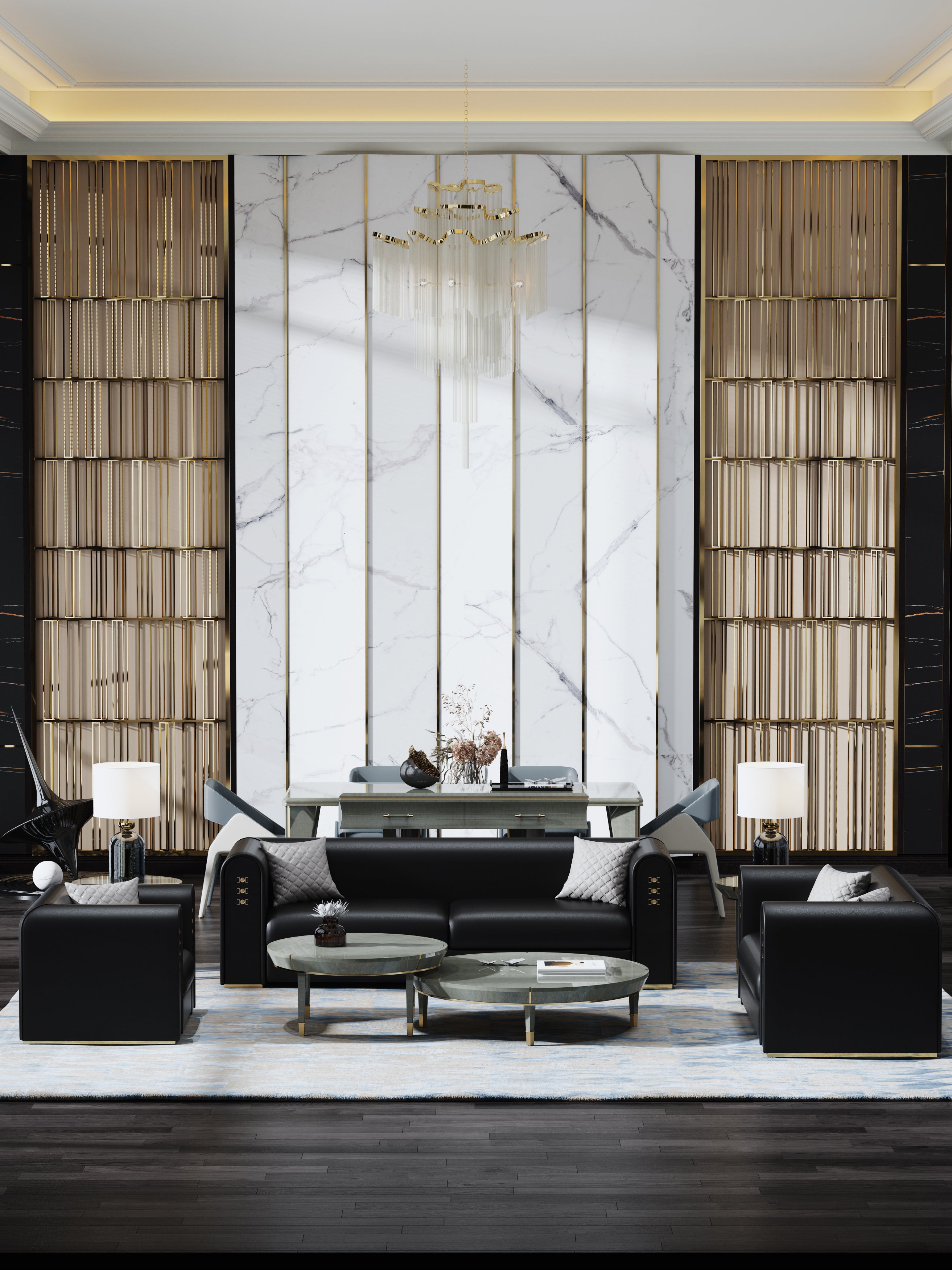 Three-Piece Living Room Set