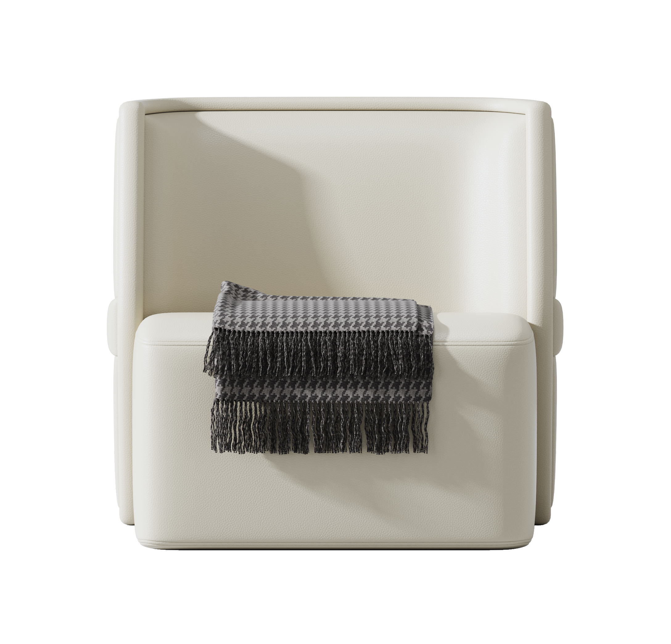 Leather One-Seater Sofa