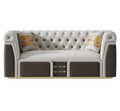 Leather Two-Seater Sofa