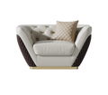 Leather One-Seater Sofa