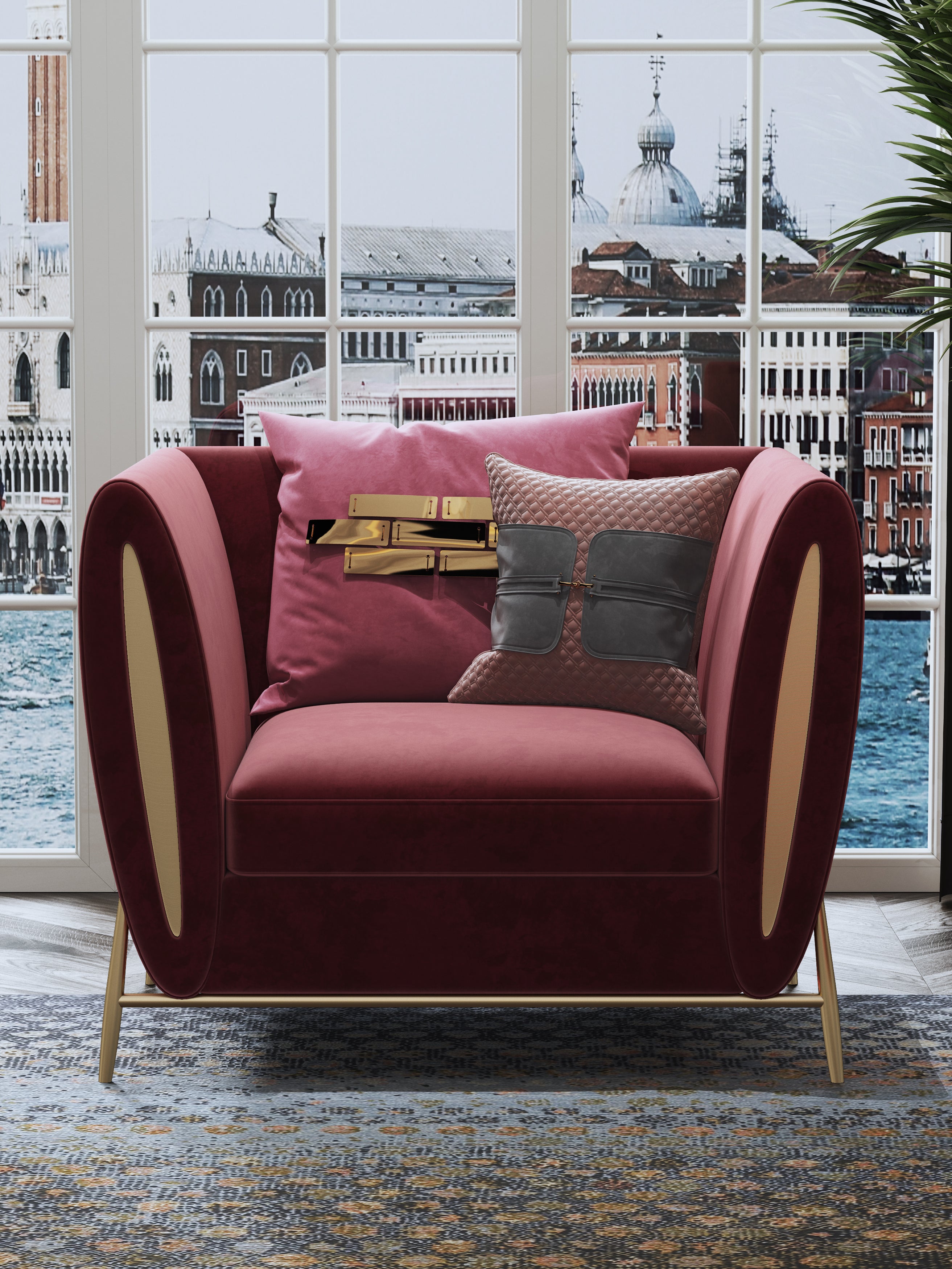 Four-Piece Living Room Set
