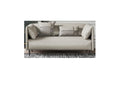 Microfiber Leather Two-Seater Sofa