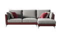 Leather Three-Seater Sofa