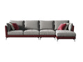 Leather Four-Seater Sofa