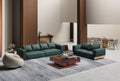 Full Nubuck Three-Piece Living Room Set