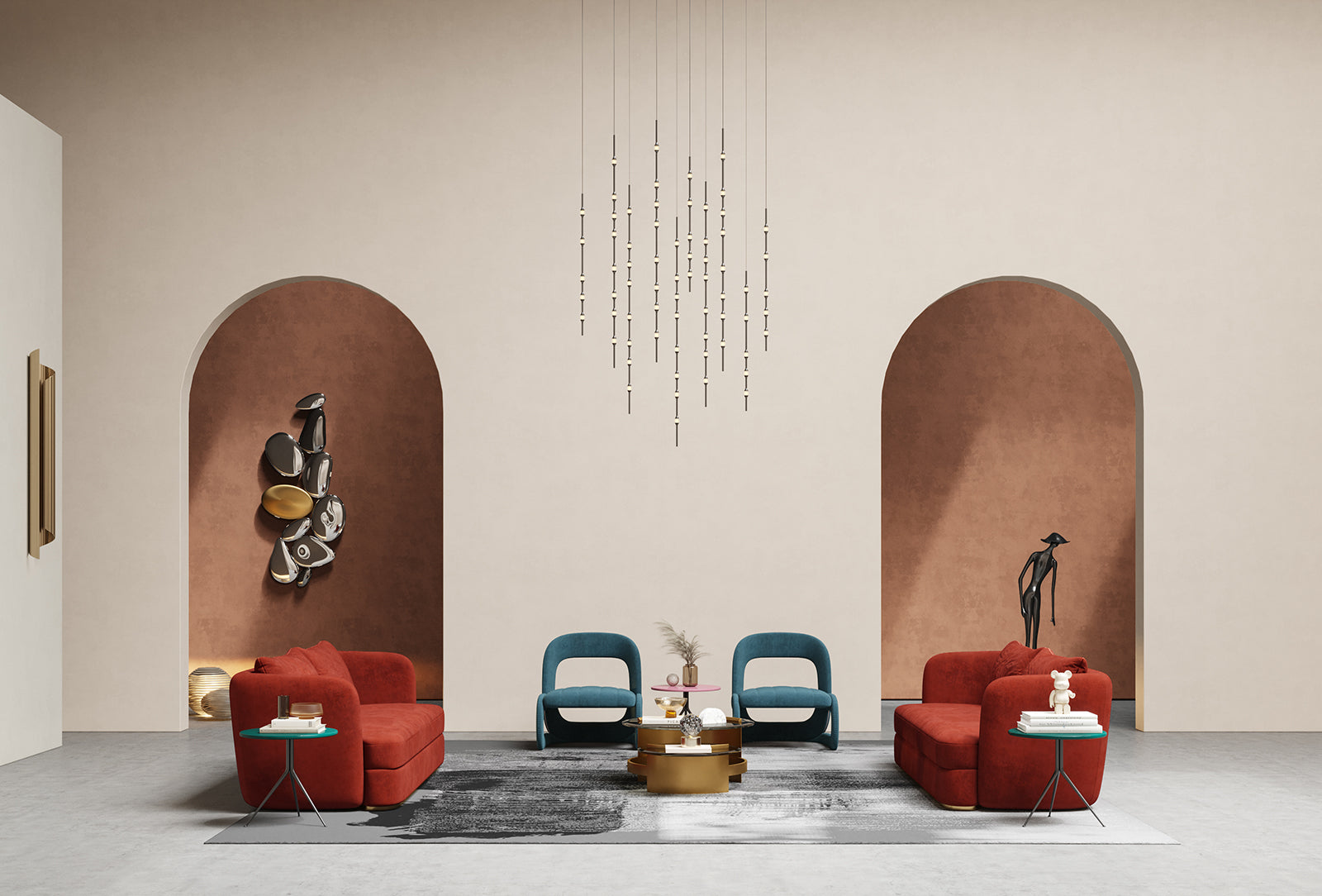 Four-Piece Living Room Set