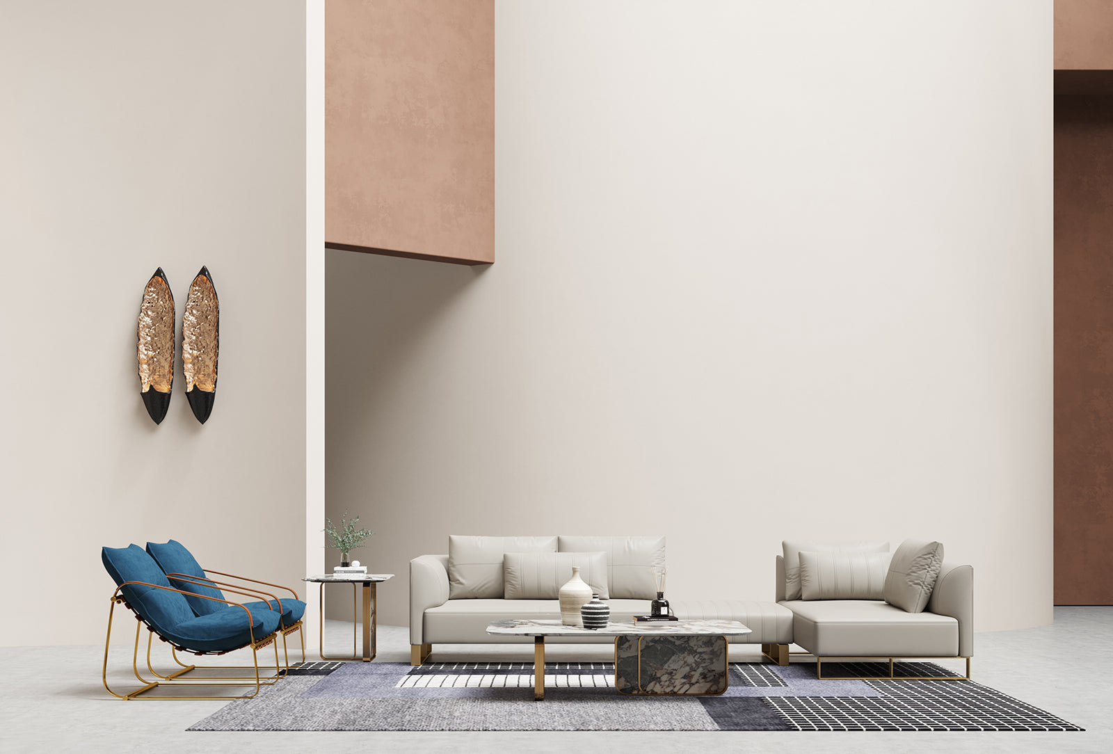 Three-Piece Living Room Set