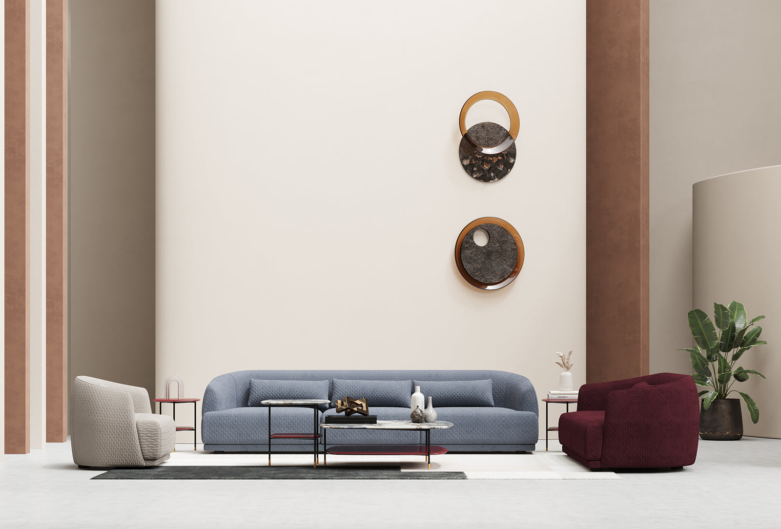 Three-Piece Living Room Set