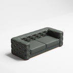 Full Nubuck Sofa and Accent Chair Four-Piece Set