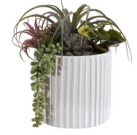 Faux Mixed Succulent Potted Plant