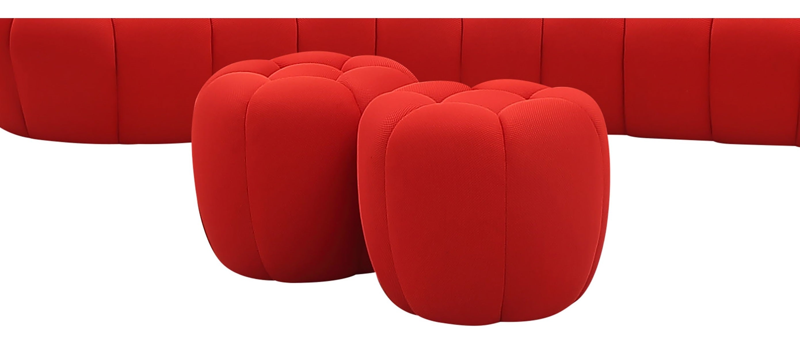 Fantasy Ottoman in Red