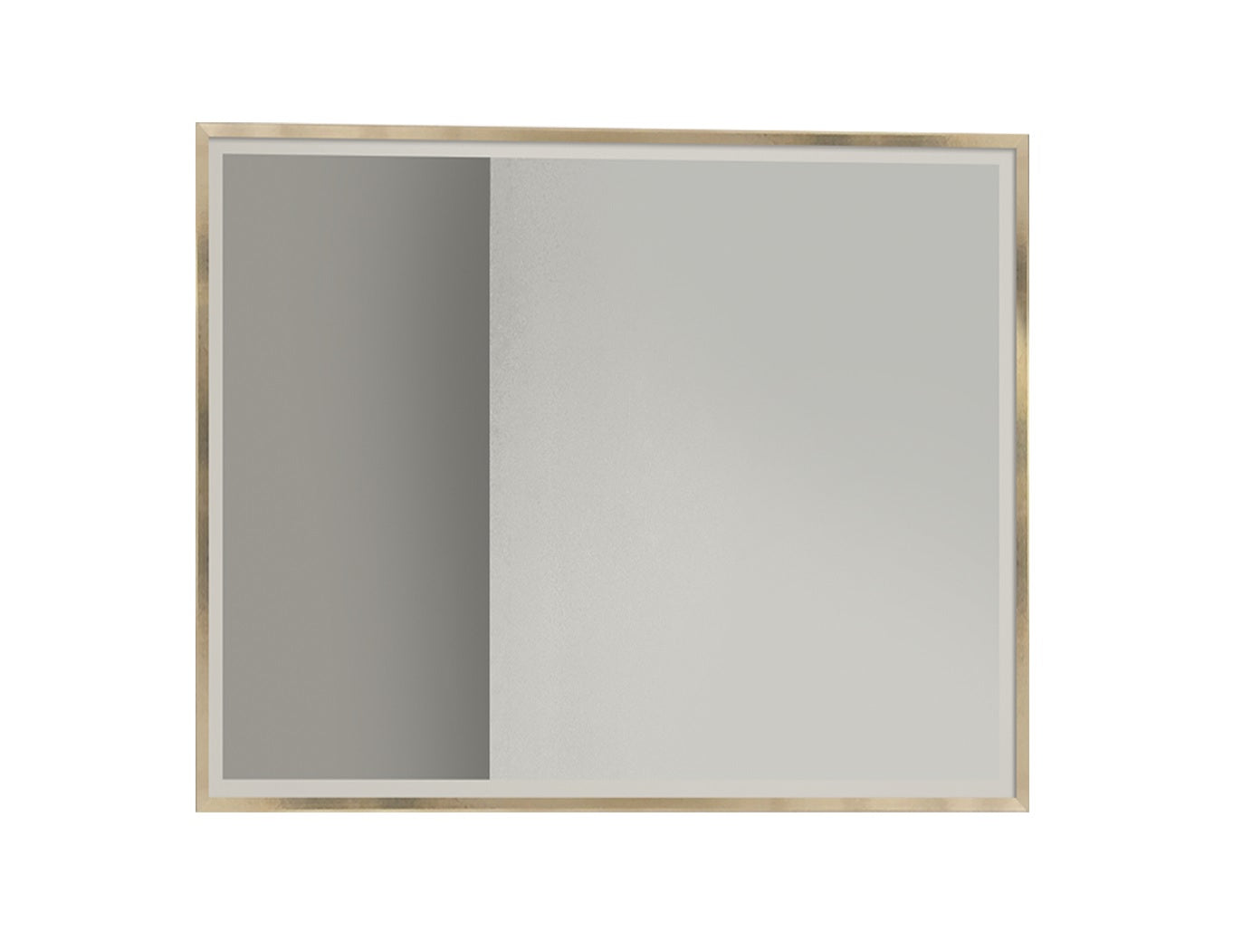 Fiocco White-and-Gold Decorative Mirror