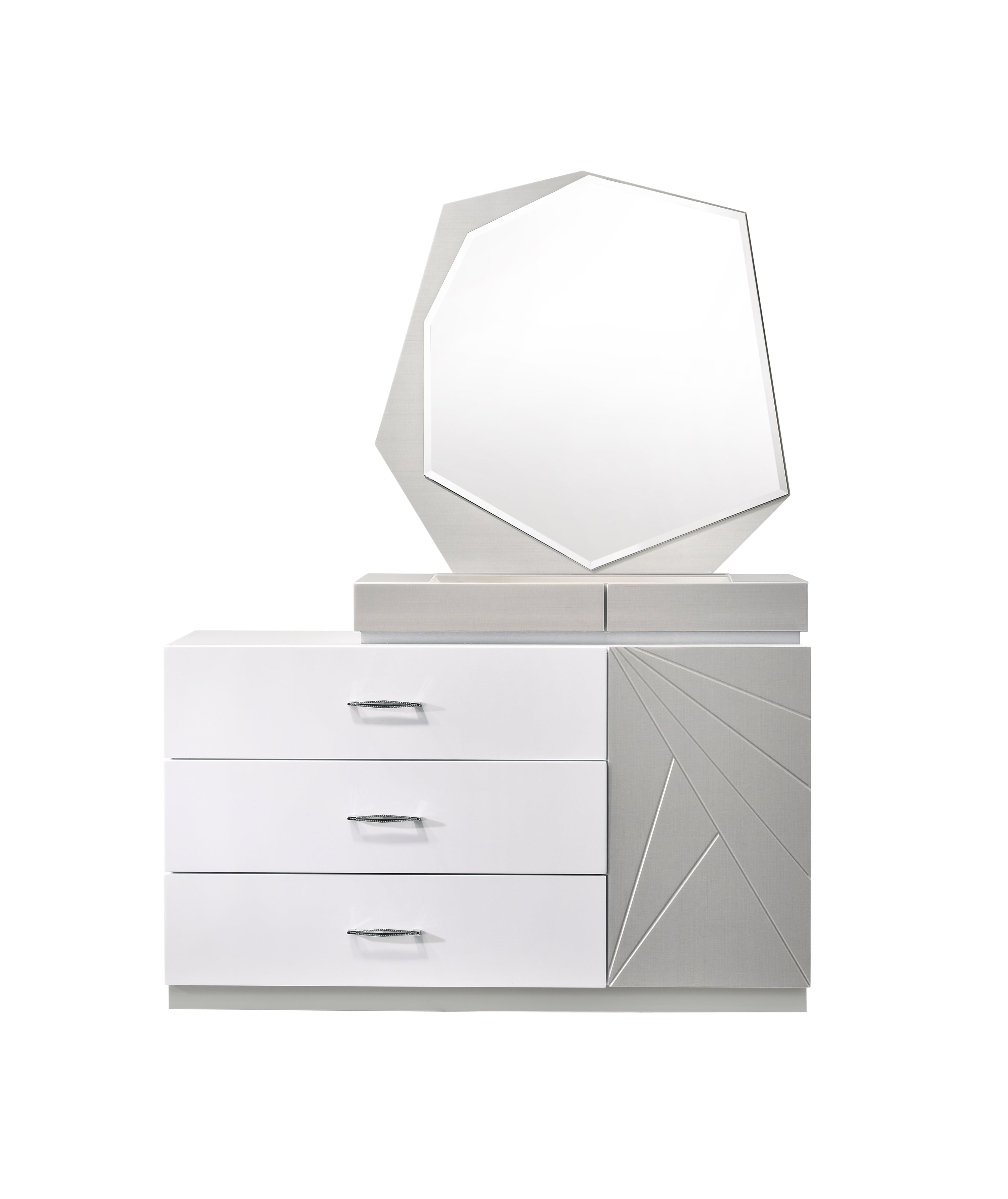 Florence Dresser and Mirror Set