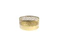 Small Brushed Gold Stainless Steel Aluminum Fruit Plate